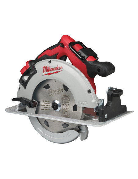 MILWAUKEE BLCS66-0X Sega circolare per legno 66 mm M18 Brushless 18 Volt