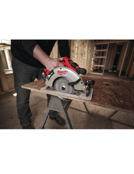 MILWAUKEE BLCS66-0X Sega circolare per legno 66 mm M18 Brushless 18 Volt