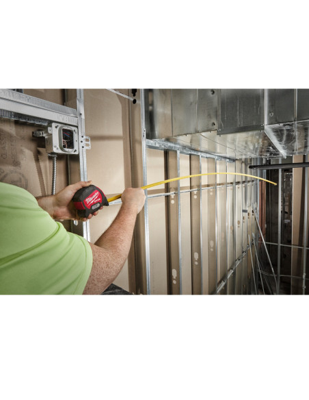 FLESSOMETRO MAGNETICO METRO A NASTRO DA 5-8M PROFESSIONALE RINFORZATO MILWAUKEE