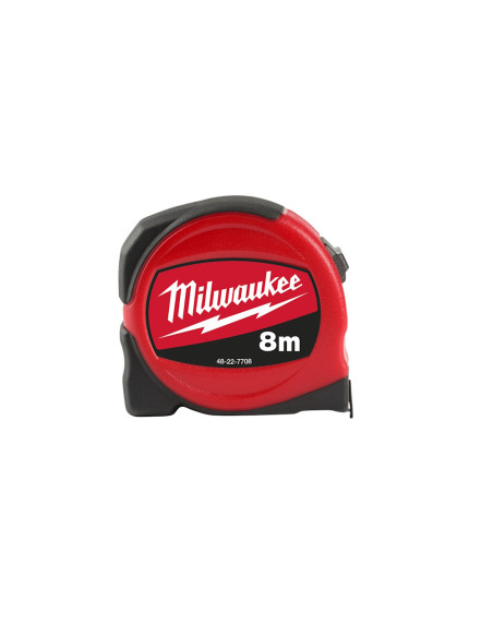 MILWAUKEE Flessometro Serie SLIM da 5-8 Metri 25 mm di lunghezza