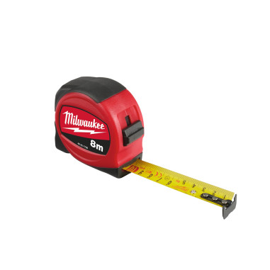 MILWAUKEE Flessometro Serie SLIM da 5-8 Metri 25 mm di lunghezza