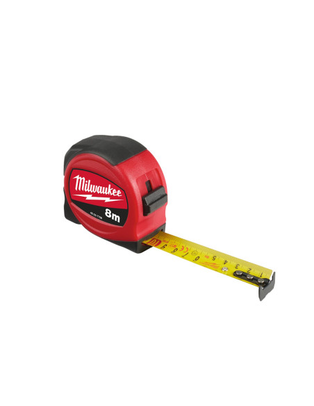 MILWAUKEE Flessometro Serie SLIM da 5-8 Metri 25 mm di lunghezza