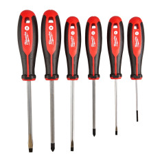 MILWAUKEE Tri-lobe S/Driver Set Giraviti 6 Pezzi Impugnatura maneggevole