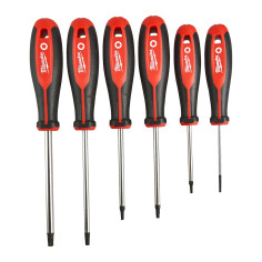 MILWAUKEE Tri-lobe S/Driver Torx Set Giraviti 6 pezzi Impugnatura maneggevole