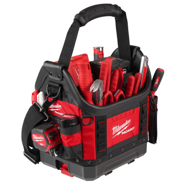MILWAUKEE PACKOUT Borsa portautensili aperta 480 x 380 x 230 mm 35 tasche