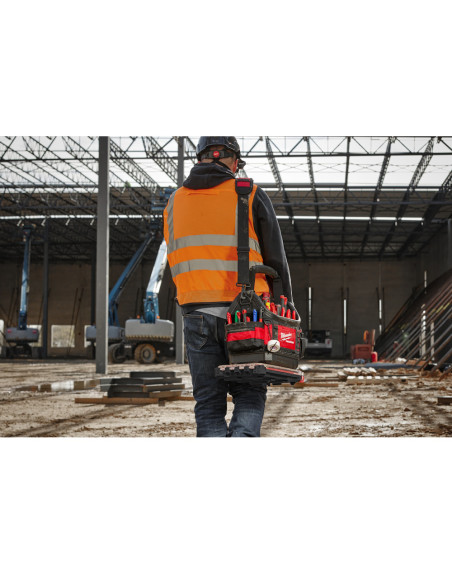 MILWAUKEE PACKOUT Borsa portautensili aperta 480 x 380 x 230 mm 35 tasche