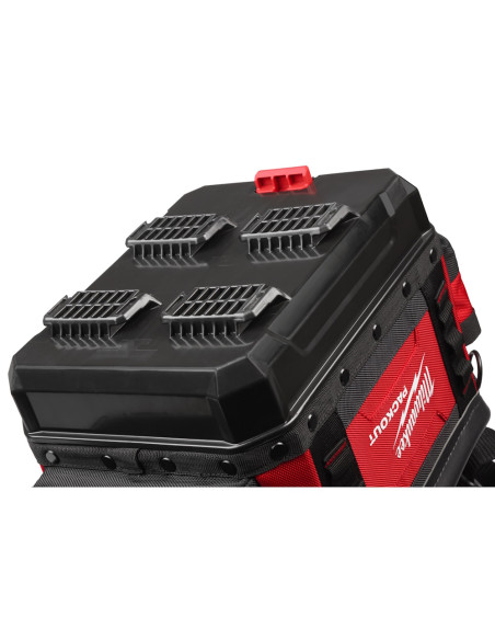 MILWAUKEE PACKOUT Borsa portautensili aperta 480 x 380 x 230 mm 35 tasche