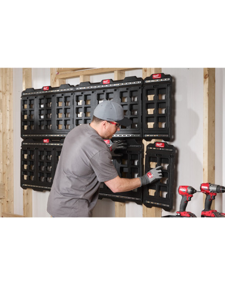 MILWAUKEE PACKOUT Piastra di stoccaggio Capacità 22.7Kg 25 x 254 x 508 mm