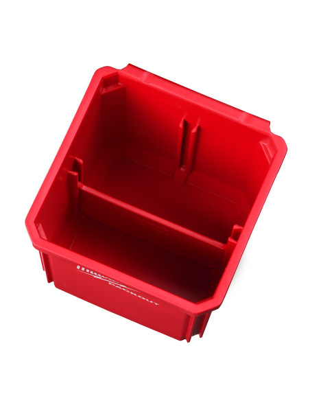 MILWAUKEE PACKOUT 10x10 cm Nest Bin Cestino compatto 46 x 102 x 102 mm