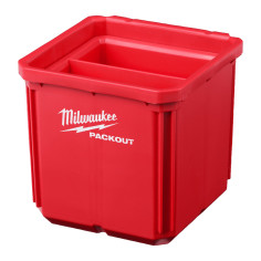 MILWAUKEE PACKOUT 10x10 cm Nest Bin Cestino compatto 46 x 102 x 102 mm