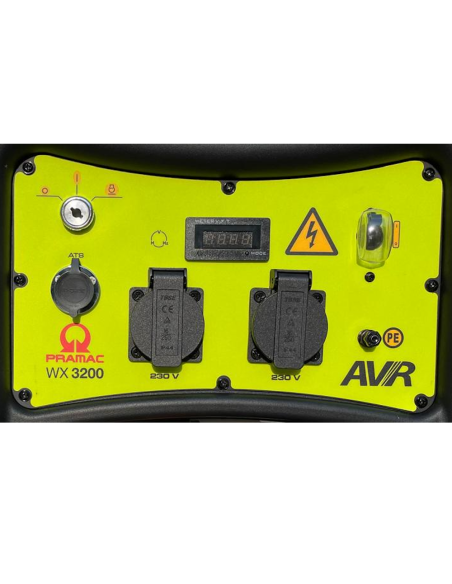 Pramac Generatore di corrente a benzina WX3200 2.85Kw con Quadro Ats automatico