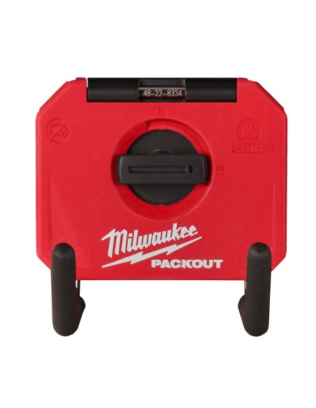 MILWAUKEE PACKOUT Gancio di stoccaggio diritto corto Capacità 7 Kg 102 x 89 x 102 mm