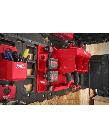 MILWAUKEE PACKOUT Portabatterie M12 Capacità 2.7 kg 66 x 102 x 330 mm