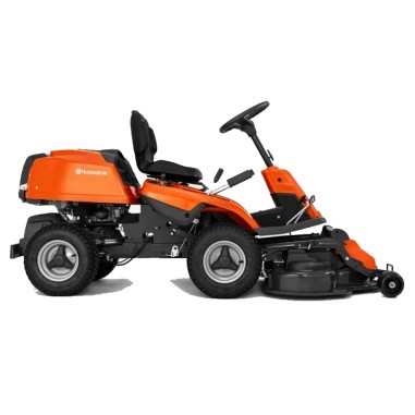 Trattorino rider con piatto Husqvarna R214C a Benzina 413 cm³ 191 Kg