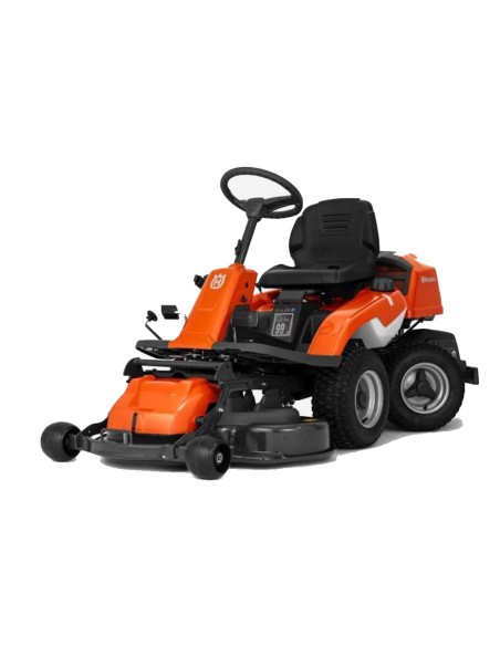 Trattorino rider con piatto Husqvarna R214C a Benzina 413 cm³ 191 Kg