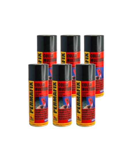 PERMAFIX spray colla multiuso permanente adesivo universale fissaggio