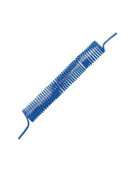 TUBO POLIURETANO 6,5X10 7,5 M SPIRALATO ARIA COMPRESSA SPIRALE CON CODOLO