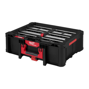 MILWAUKEE PACKOUT Organizzatori con contenitori Carico 22.7Kg 170 x 500 x 386 mm
