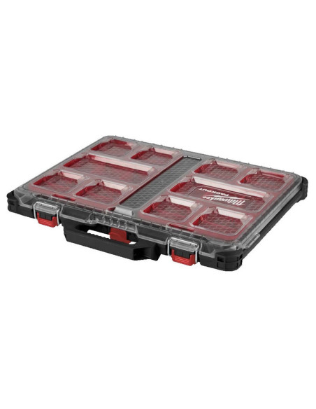 MILWAUKEE Set ACC PACKOUT SLIM Organizzatore da 98 Pezzi