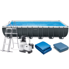 INTEX 26364NP PISCINA FUORITERRA ULTRA XTR 732x366x132 cm + POMPA A SABBIA