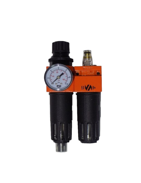 Gruppo FRL 1/2 con Riduttore Regolatore Filtro Lubrificatore per aria