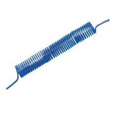 TUBO 6X4 ARIA COMPRESSA IN POLIURETANO SPIRALATO CON CODOLO