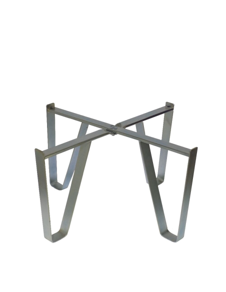 Base in Acciaio Zincato per Botti - Sicurezza e Resistenza 78 cm 500 L