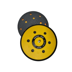 PAD-VEL Platorello per dischi autoaggrappanti in polimero 15 Fori 150 mm