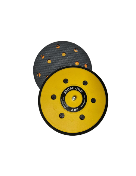 PAD-VEL Platorello per dischi autoaggrappanti in polimero 15 Fori 150 mm