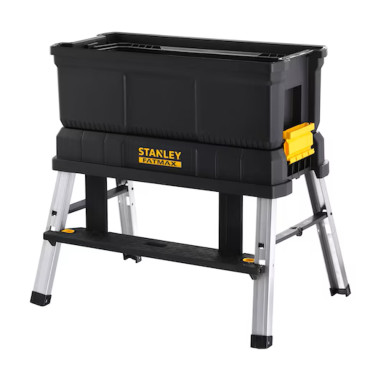 Stanley Cassetta portautensili 25" FATMAX con sgabello 30 Kg