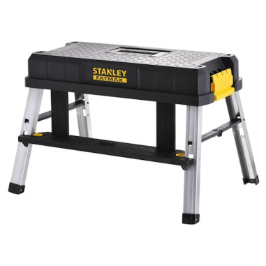 Stanley Cassetta portautensili 25" FATMAX con sgabello 30 Kg