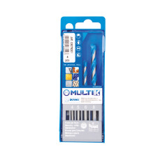 Assortimento punte Multik 4 pezzi 4-5-6-8 per il taglio di tutti i materiali