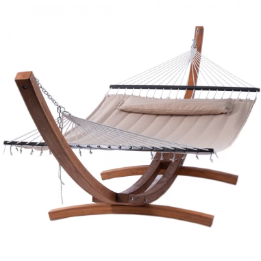 XONE Cuscino Soledad per Supporto Amaca Beige 200 x 140 cm