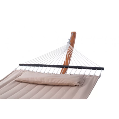 Struttura per Amaca Soledad in legno + Cuscino Soledad per Supporto Beige