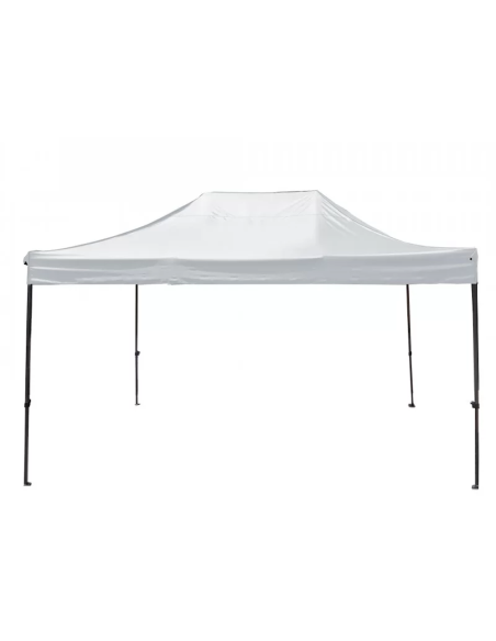 XONE Gazebo richiudibile Levante 3 x 4,5m Bianco Altezza regolabile