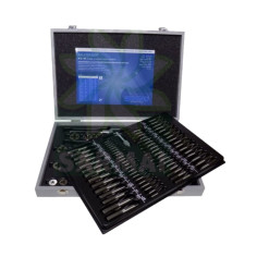 KRINO 17012500 assortimento 110 pezzi MASCHI FILIERE filetti tipo FIAT