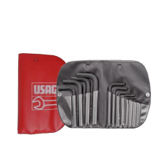 Usag 280 N/SE12 Kit Serie di 12 chiavi maschio esagonale in custodia