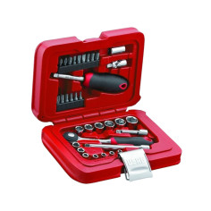 USAG 601 1/4" J34 ASSORTIMENTO BUSSOLE ESAGONALI E INSERTI 34 PEZZI