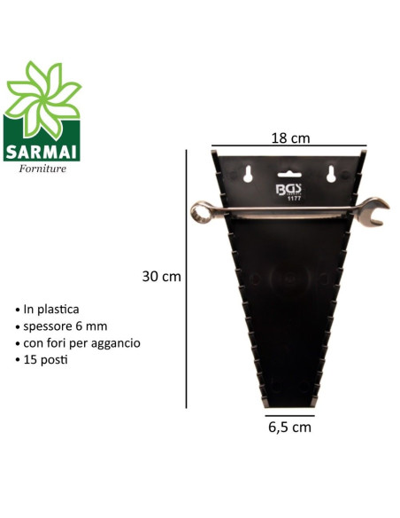 PANNELLO PORTAUTENSILI PORTA UTENSILI FORATO CM 100x50 CON KIT ACCESSORI GARAGE