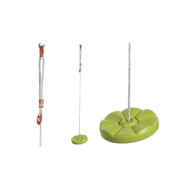 Altalena a disco da bimbo SWING con corda polietilene 220 cm Ø 30 cm max 50 Kg
