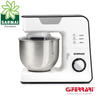 G3 FERRARI PASTAOK PLANETARIA IMPASTATRICE 1300W 8 VELOCITA' 5,2 Lt 2,4 KG