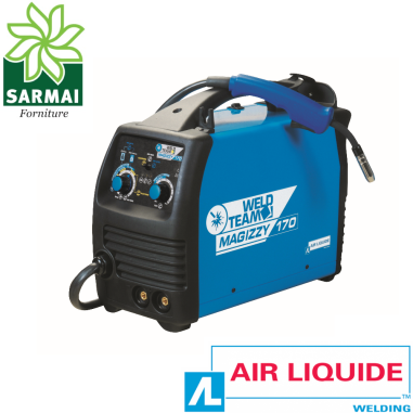 AIR LIQUIDE Weld Team MAGIZZY 170 Saldatrice inverter 170A sinergica MIG/MAG MMA