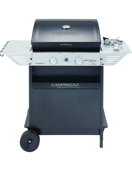 BARBECUE A GAS CAMPINGAZ XPERT200LS+ROCKY CON PIETRA LAVICA FORNELLO GRIGLIA BBQ