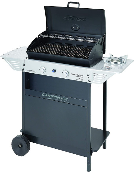 BARBECUE A GAS CAMPINGAZ XPERT200LS+ROCKY CON PIETRA LAVICA FORNELLO GRIGLIA BBQ