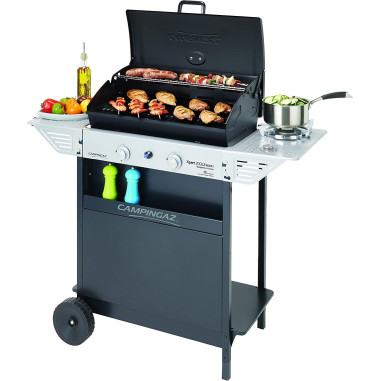 BARBECUE A GAS CAMPINGAZ XPERT200LS+ROCKY CON PIETRA LAVICA FORNELLO GRIGLIA BBQ