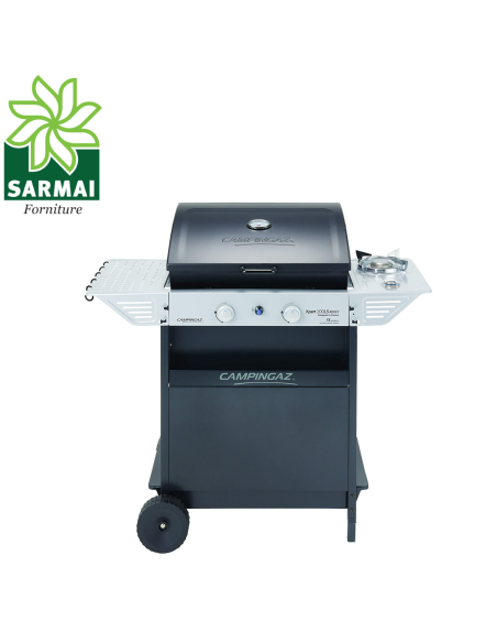 BARBECUE A GAS CAMPINGAZ XPERT200LS+ROCKY CON PIETRA LAVICA FORNELLO GRIGLIA BBQ