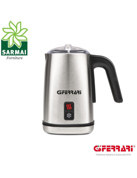 Montalatte elettrico G3 Ferrari Potenza 500 watt Capacità 200 ml Silver G1014600