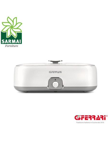 YOGURTIERA ELETTRICA G3 FERRARI G10133 CON VASETTI IN VETRO DA 180 ML