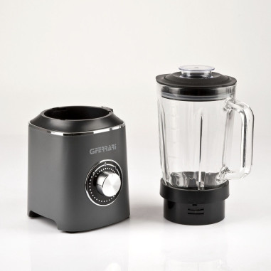 FRULLATORE CON BICCHIERE IN VETRO TRITA GHIACCIO 1,5 LT 600W G3 FERRARI G20122