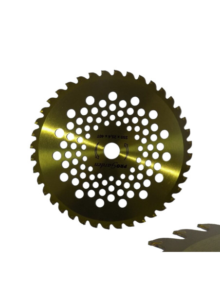 DISCO LAMA PER DECESPUGLIATORE TAGLIAERBA 40 DENTI IN TUNGSTENO widia diamantato